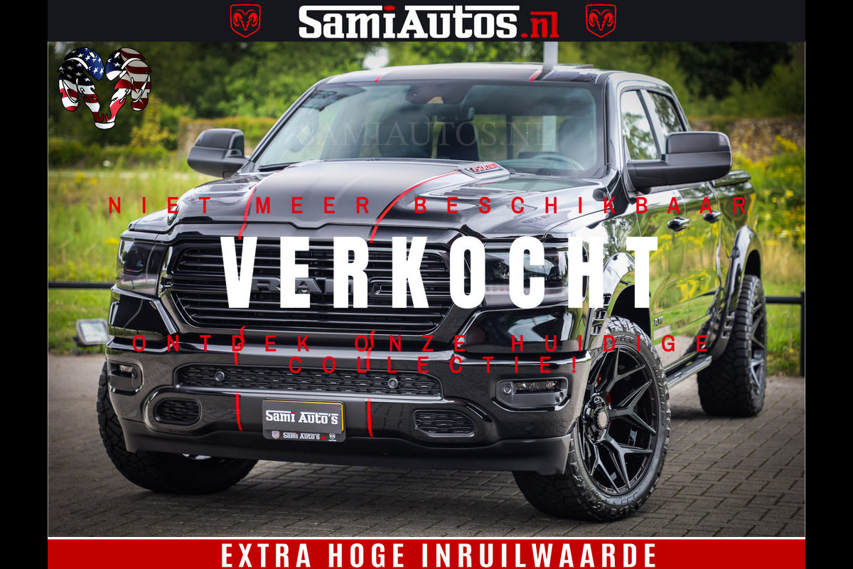 Dodge Ram 1500 GT EDITION | 5.7 V8 HEMI | VIRTUAL COCKPIT | HEAD-UP | ADAPTIVE CRUISE | 360 CAMERA | TRX PACK | Comfortabele Dubbele Cabine met Royale 5 Zitplaatsen | BPM vrij BPM vrij | Nu Leverbaar uit Voorraad | Voorraad Nr 2436 Dodge Ram 1500 GT EDITION | 5.7 V8 HEMI | VIRTUAL COCKPIT | HEAD-UP | ADAPTIVE CRUISE | 360 CAMERA | TRX PACK | Comfortabele Dubbele Cabine met Royale 5 Zitplaatsen | BPM vrij BPM vrij | Nu Leverbaar uit Voorraad | Voorraad Nr 2436