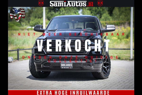 Dodge Ram 1500 GT EDITION | 5.7 V8 HEMI | VIRTUAL COCKPIT | HEAD-UP | ADAPTIVE CRUISE | 360 CAMERA | TRX PACK | Comfortabele Dubbele Cabine met Royale 5 Zitplaatsen | BPM vrij BPM vrij | Nu Leverbaar uit Voorraad | Voorraad Nr 2434