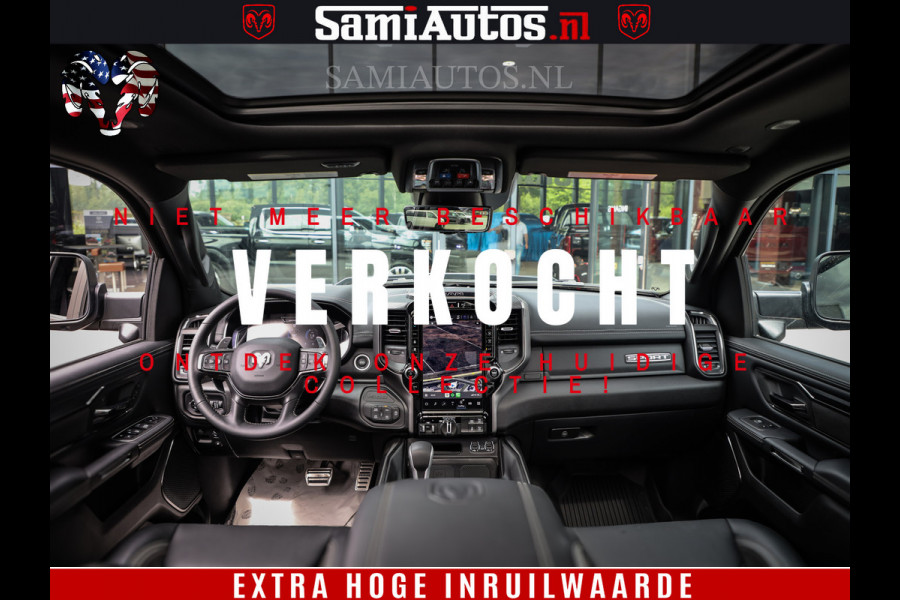 Dodge Ram 1500 GT EDITION | 5.7 V8 HEMI | VIRTUAL COCKPIT | HEAD-UP | ADAPTIVE CRUISE | 360 CAMERA | TRX PACK | Comfortabele Dubbele Cabine met Royale 5 Zitplaatsen | BPM vrij BPM vrij | Nu Leverbaar uit Voorraad | Voorraad Nr 2434