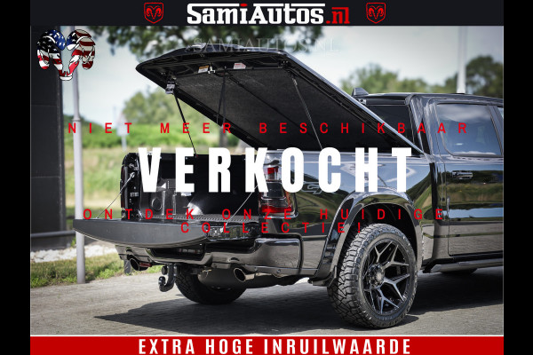 Dodge Ram 1500 GT EDITION | 5.7 V8 HEMI | VIRTUAL COCKPIT | HEAD-UP | ADAPTIVE CRUISE | 360 CAMERA | TRX PACK | Comfortabele Dubbele Cabine met Royale 5 Zitplaatsen | BPM vrij BPM vrij | Nu Leverbaar uit Voorraad | Voorraad Nr 2434