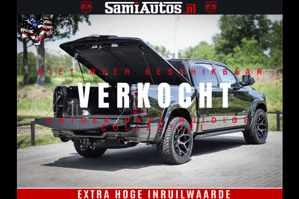 Dodge Ram 1500 GT EDITION | 5.7 V8 HEMI | VIRTUAL COCKPIT | HEAD-UP | ADAPTIVE CRUISE | 360 CAMERA | TRX PACK | Comfortabele Dubbele Cabine met Royale 5 Zitplaatsen | BPM vrij BPM vrij | Nu Leverbaar uit Voorraad | Voorraad Nr 2434