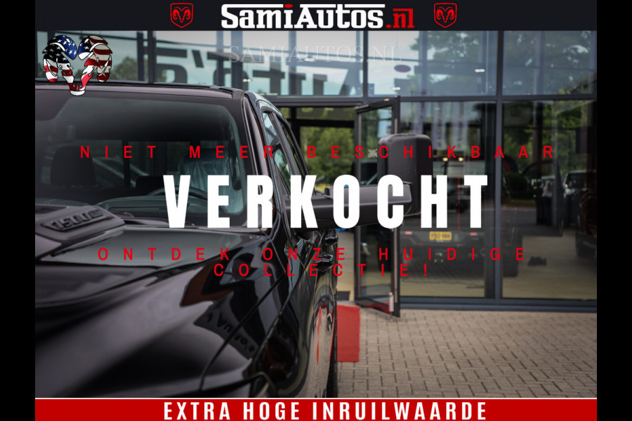 Dodge Ram 1500 GT EDITION | 5.7 V8 HEMI | VIRTUAL COCKPIT | HEAD-UP | ADAPTIVE CRUISE | 360 CAMERA | TRX PACK | Comfortabele Dubbele Cabine met Royale 5 Zitplaatsen | BPM vrij BPM vrij | Nu Leverbaar uit Voorraad | Voorraad Nr 2434