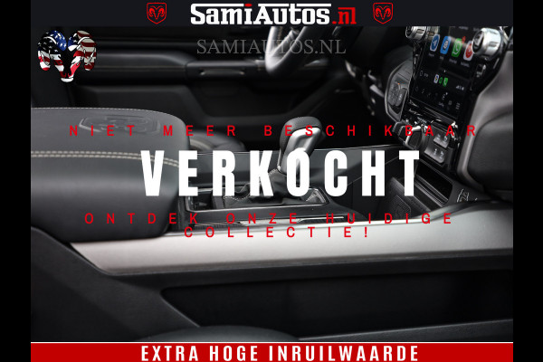 Dodge Ram 1500 GT EDITION | 5.7 V8 HEMI | VIRTUAL COCKPIT | HEAD-UP | ADAPTIVE CRUISE | 360 CAMERA | TRX PACK | Comfortabele Dubbele Cabine met Royale 5 Zitplaatsen | BPM vrij BPM vrij | Nu Leverbaar uit Voorraad | Voorraad Nr 2434