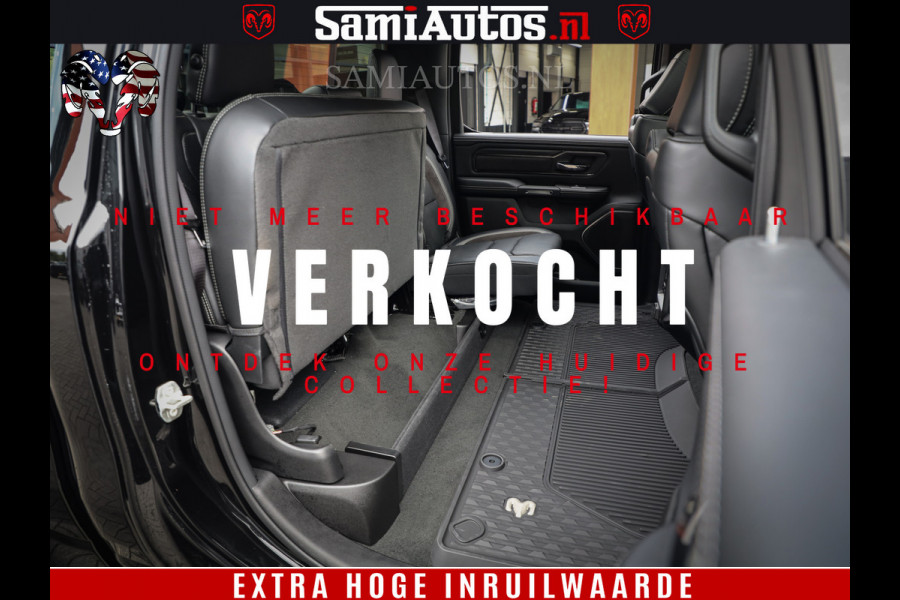 Dodge Ram 1500 GT EDITION | 5.7 V8 HEMI | VIRTUAL COCKPIT | HEAD-UP | ADAPTIVE CRUISE | 360 CAMERA | TRX PACK | Comfortabele Dubbele Cabine met Royale 5 Zitplaatsen | BPM vrij BPM vrij | Nu Leverbaar uit Voorraad | Voorraad Nr 2434