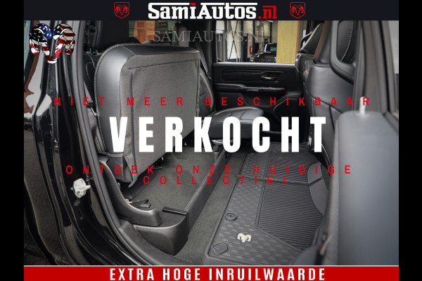 Dodge Ram 1500 GT EDITION | 5.7 V8 HEMI | VIRTUAL COCKPIT | HEAD-UP | ADAPTIVE CRUISE | 360 CAMERA | TRX PACK | Comfortabele Dubbele Cabine met Royale 5 Zitplaatsen | BPM vrij BPM vrij | Nu Leverbaar uit Voorraad | Voorraad Nr 2434