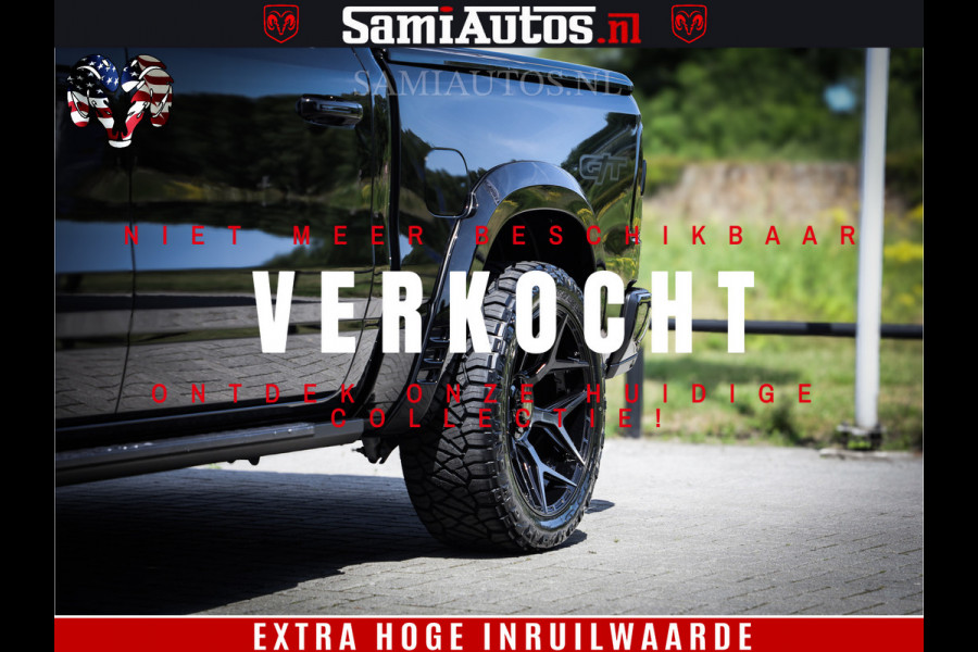 Dodge Ram 1500 GT EDITION | 5.7 V8 HEMI | VIRTUAL COCKPIT | HEAD-UP | ADAPTIVE CRUISE | 360 CAMERA | TRX PACK | Comfortabele Dubbele Cabine met Royale 5 Zitplaatsen | BPM vrij BPM vrij | Nu Leverbaar uit Voorraad | Voorraad Nr 2434
