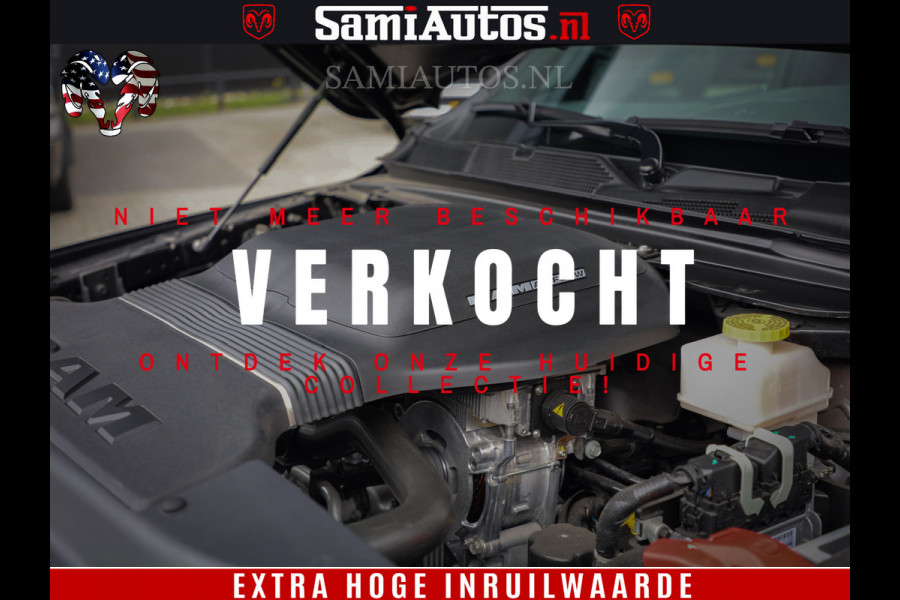 Dodge Ram 1500 GT EDITION | 5.7 V8 HEMI | VIRTUAL COCKPIT | HEAD-UP | ADAPTIVE CRUISE | 360 CAMERA | TRX PACK | Comfortabele Dubbele Cabine met Royale 5 Zitplaatsen | BPM vrij BPM vrij | Nu Leverbaar uit Voorraad | Voorraad Nr 2434