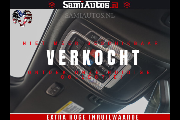 Dodge Ram 1500 GT EDITION | 5.7 V8 HEMI | VIRTUAL COCKPIT | HEAD-UP | ADAPTIVE CRUISE | 360 CAMERA | TRX PACK | Comfortabele Dubbele Cabine met Royale 5 Zitplaatsen | BPM vrij BPM vrij | Nu Leverbaar uit Voorraad | Voorraad Nr 2434