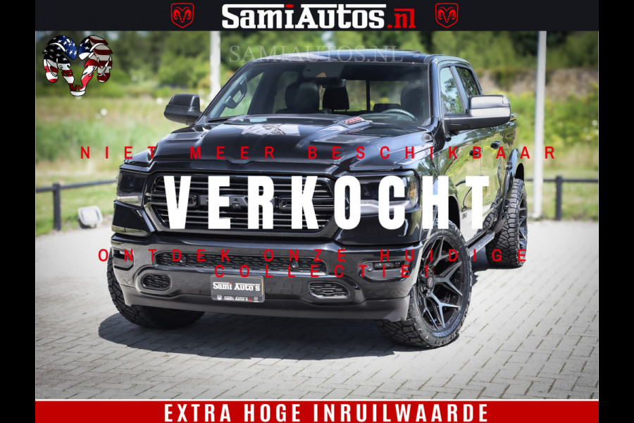 Dodge Ram 1500 GT EDITION | 5.7 V8 HEMI | VIRTUAL COCKPIT | HEAD-UP | ADAPTIVE CRUISE | 360 CAMERA | TRX PACK | Comfortabele Dubbele Cabine met Royale 5 Zitplaatsen | BPM vrij BPM vrij | Nu Leverbaar uit Voorraad | Voorraad Nr 2434