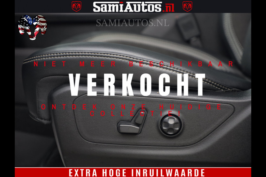 Dodge Ram 1500 GT EDITION | 5.7 V8 HEMI | VIRTUAL COCKPIT | HEAD-UP | ADAPTIVE CRUISE | 360 CAMERA | TRX PACK | Comfortabele Dubbele Cabine met Royale 5 Zitplaatsen | BPM vrij BPM vrij | Nu Leverbaar uit Voorraad | Voorraad Nr 2434