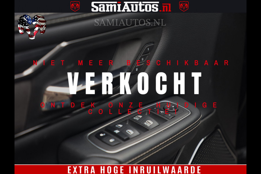 Dodge Ram 1500 GT EDITION | 5.7 V8 HEMI | VIRTUAL COCKPIT | HEAD-UP | ADAPTIVE CRUISE | 360 CAMERA | TRX PACK | Comfortabele Dubbele Cabine met Royale 5 Zitplaatsen | BPM vrij BPM vrij | Nu Leverbaar uit Voorraad | Voorraad Nr 2434