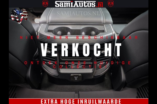 Dodge Ram 1500 GT EDITION | 5.7 V8 HEMI | VIRTUAL COCKPIT | HEAD-UP | ADAPTIVE CRUISE | 360 CAMERA | TRX PACK | Comfortabele Dubbele Cabine met Royale 5 Zitplaatsen | BPM vrij BPM vrij | Nu Leverbaar uit Voorraad | Voorraad Nr 2434