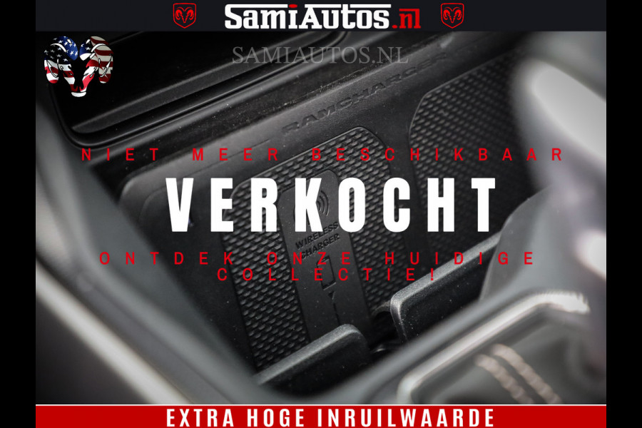 Dodge Ram 1500 GT EDITION | 5.7 V8 HEMI | VIRTUAL COCKPIT | HEAD-UP | ADAPTIVE CRUISE | 360 CAMERA | TRX PACK | Comfortabele Dubbele Cabine met Royale 5 Zitplaatsen | BPM vrij BPM vrij | Nu Leverbaar uit Voorraad | Voorraad Nr 2434