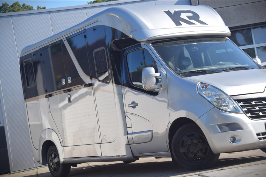 Renault Master T35 2.3 dCi KRISMAR DUBBEL CABINE EN ZADELKAMER (HORSE TRUCKS)
