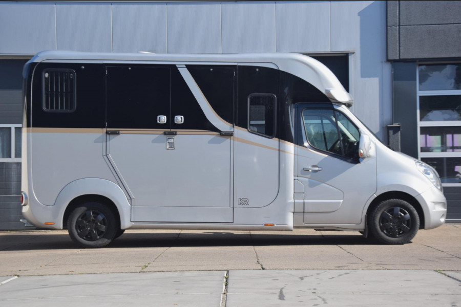 Renault Master T35 2.3 dCi KRISMAR DUBBEL CABINE EN ZADELKAMER (HORSE TRUCKS)