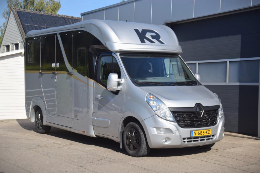 Renault Master T35 2.3 dCi KRISMAR DUBBEL CABINE EN ZADELKAMER (HORSE TRUCKS)