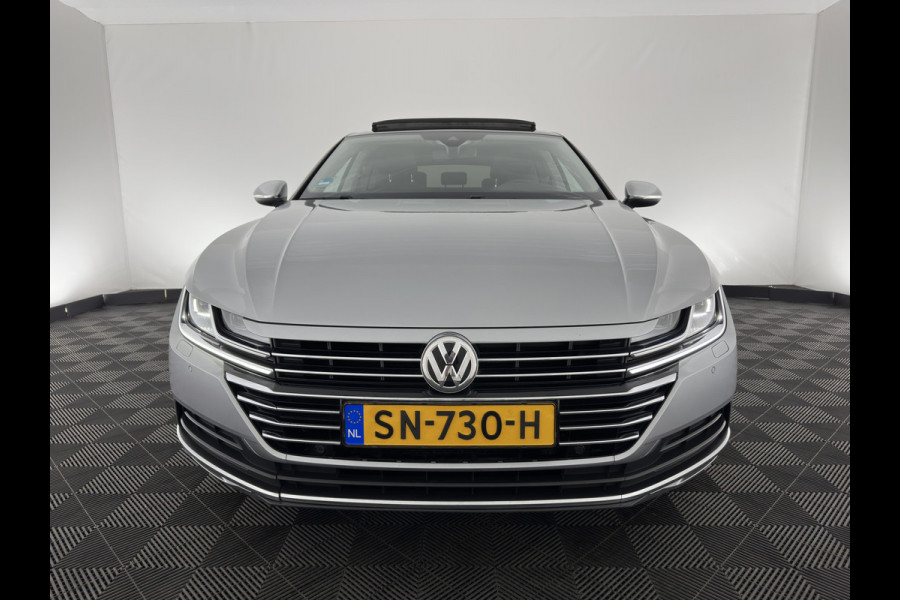 Volkswagen Arteon 2.0 TDI Elegance Business (INCL-BTW) Aut. *PANO | LEATHER-ALCANTARA | FULL-LED | DIGI-COCKPIT | CAMERA | KEYLESS | NAVI-FULLMAP |  ADAPTIVE-CRUISE | PRIVACY-GLASS | HEATED-COMFORTSEATS | 19''ALU*