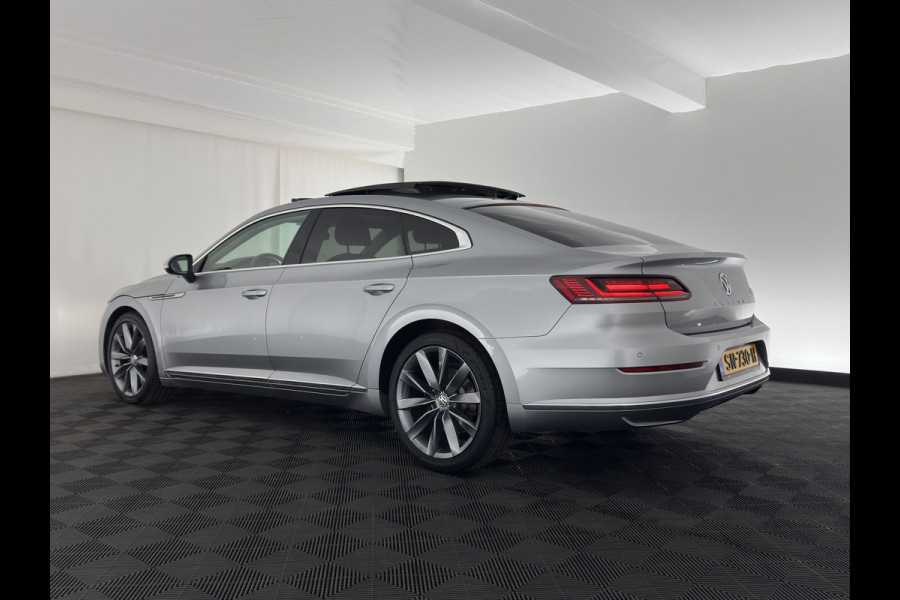 Volkswagen Arteon 2.0 TDI Elegance Business (INCL-BTW) Aut. *PANO | LEATHER-ALCANTARA | FULL-LED | DIGI-COCKPIT | CAMERA | KEYLESS | NAVI-FULLMAP |  ADAPTIVE-CRUISE | PRIVACY-GLASS | HEATED-COMFORTSEATS | 19''ALU*