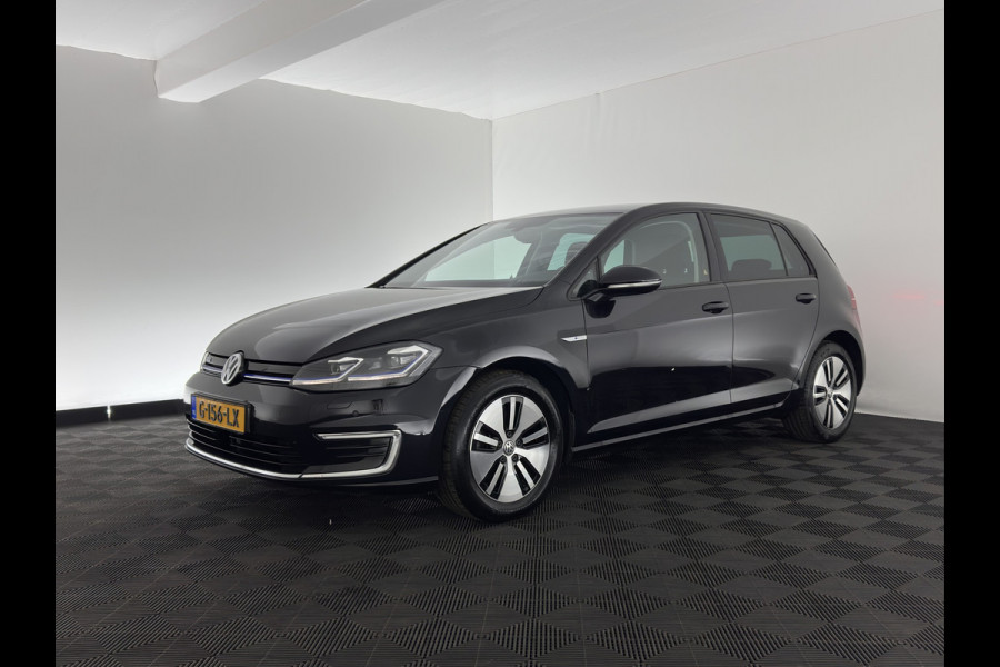 Volkswagen e-Golf E-DITION (INCL.BTW) *HEAT-PUMP | LUXURY-LEATHER | FULL-LED | DIGI-COCKPIT | NAVI-FULLMAP | HEATED-SPORTSEATS | CAMERA | DAB+ | AMBIENT-LIGHT | 16''ALU*