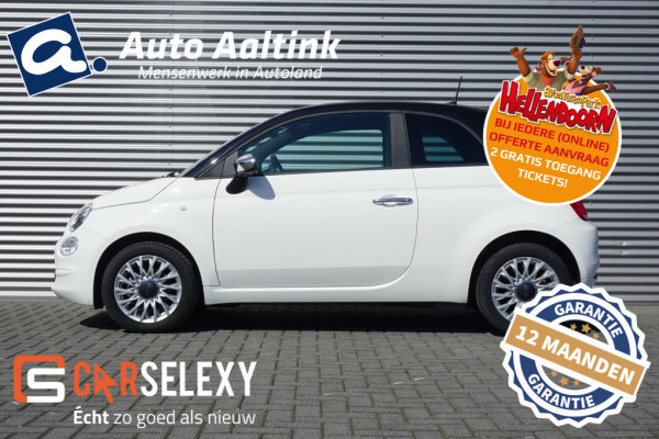 Fiat 500 Hybrid DAB+ | CRUISE | TWO TONE | PARK.SENS | 15'LMV | VERKOCHT