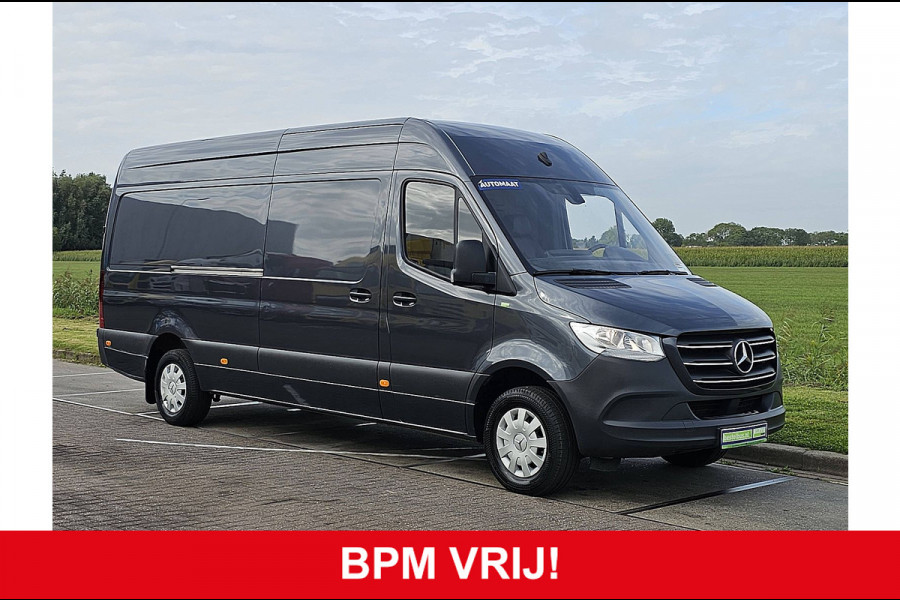 Mercedes-Benz Sprinter 315 1.9 CDI L3H2 Mbux + Navi Automaat Airco Camera 3-Zits/ Leer 1e Eigenaar Euro6!