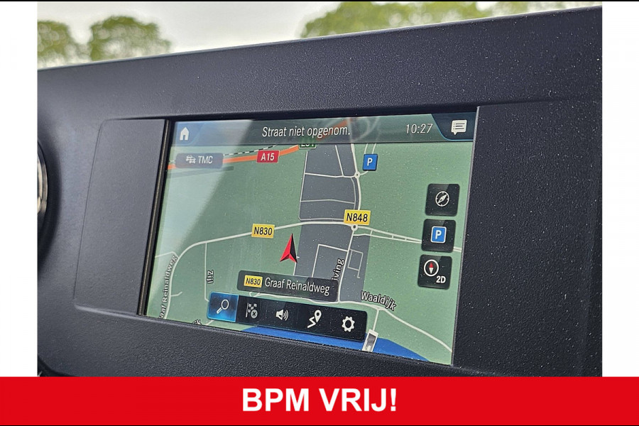 Mercedes-Benz Sprinter 315 1.9 CDI L3H2 Mbux + Navi Automaat Airco Camera 3-Zits/ Leer 1e Eigenaar Euro6!