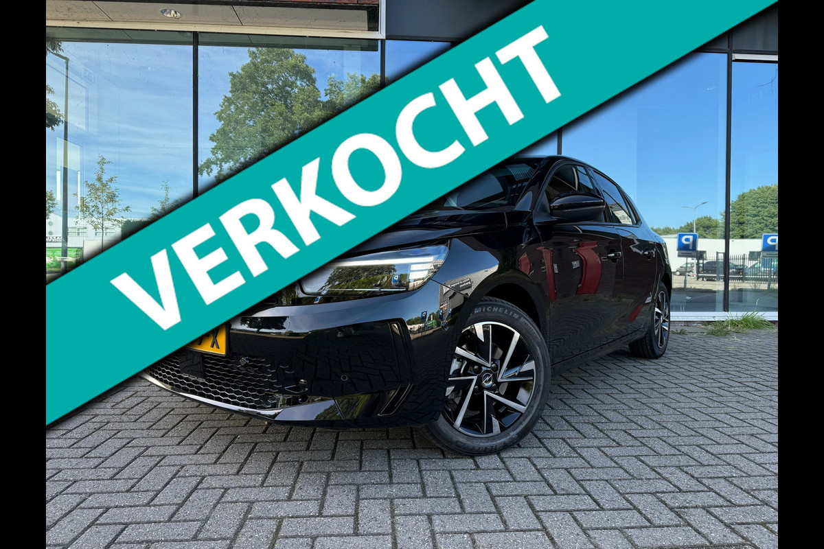 Opel Corsa 1.2 Turbo 130pk GS - Automaat - Navi - Panoramadak - Parkeerhulp Opel Corsa 1.2 Turbo 130pk GS - Automaat - Navi - Panoramadak - Parkeerhulp