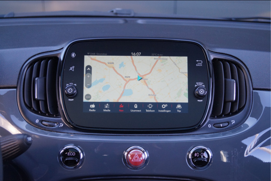 Fiat 500 TwinAir Turbo Lounge | Airco | Navigatie | 15" Lichtmetalen Velgen