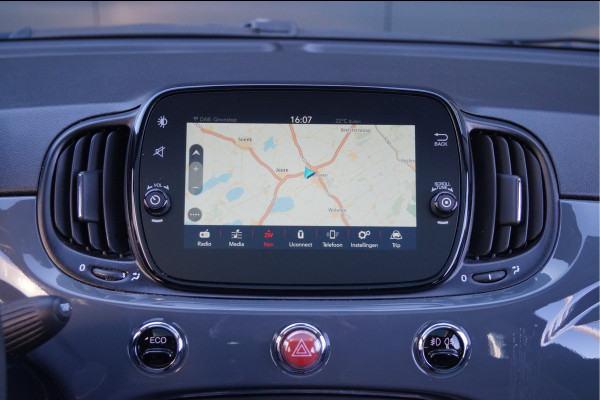 Fiat 500 TwinAir Turbo Lounge | Airco | Navigatie | 15" Lichtmetalen Velgen