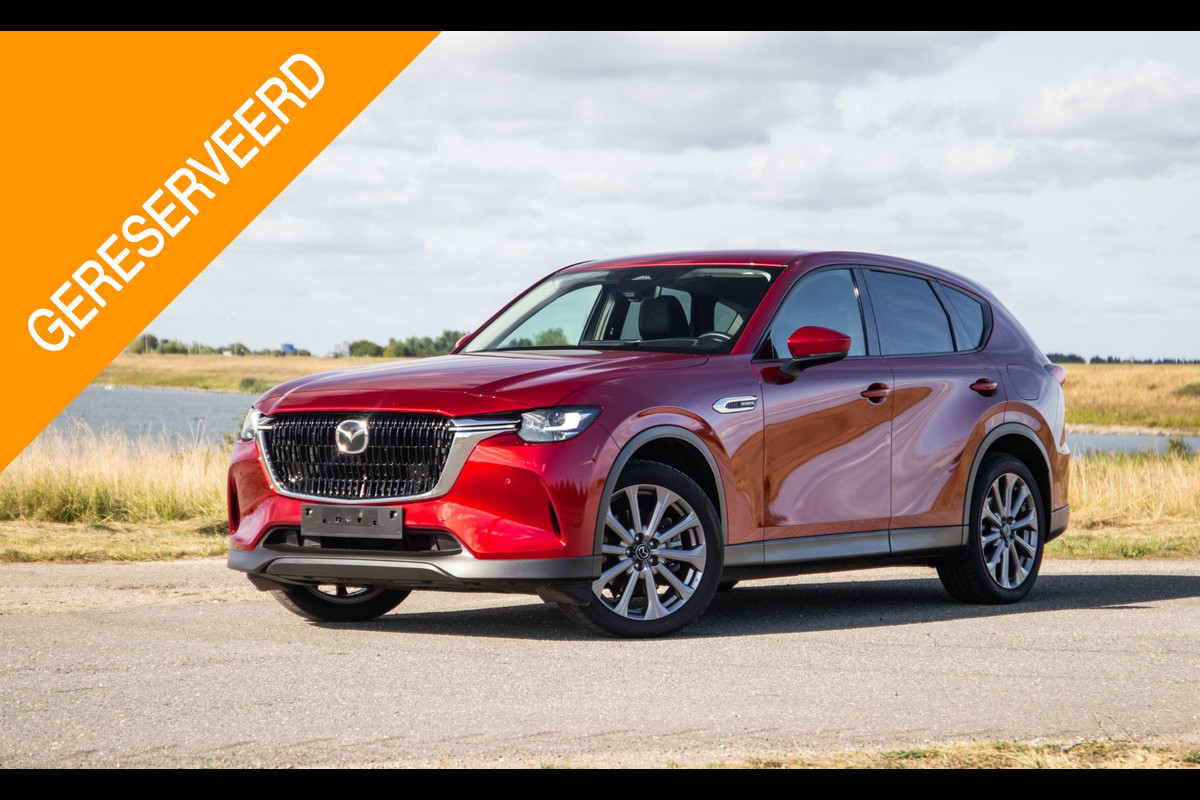 Mazda CX-60 2.5 e-SkyActiv PHEV Exclusive-Line CARPLAY / LEDER / ADAPTIVE CRUISE / NAVI / TREKHAAK