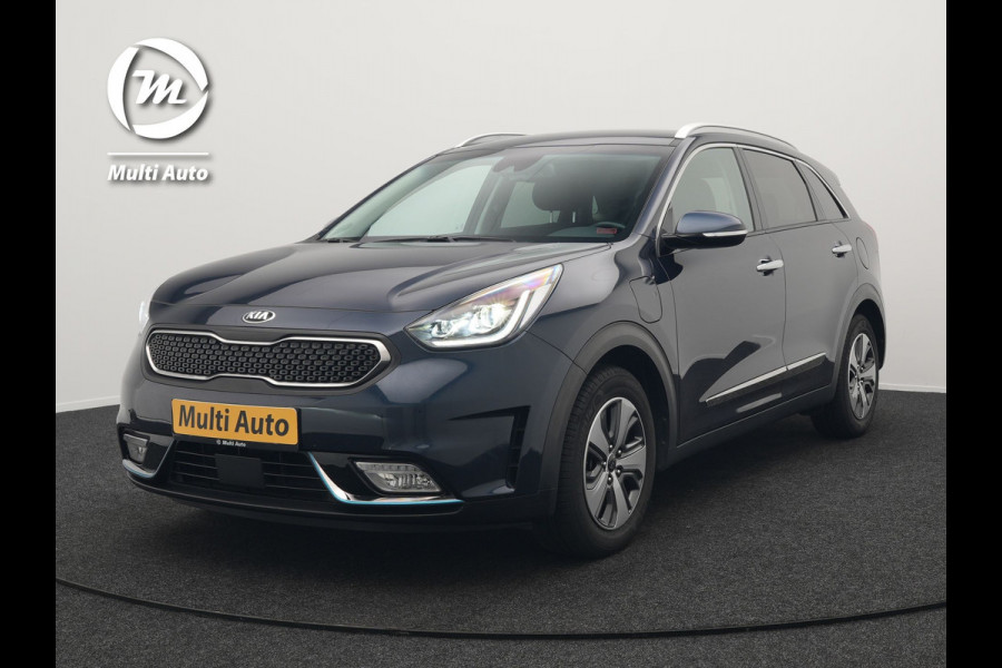 Kia Niro 1.6 GDi PHEV DynamicLine Plug In Hybrid 141pk Dealer O.H PHEV | Adaptive Cruise | Lederen Sportstoelen Verwarmd | Camera | Apple Carplay | Blis | Navigatie | Stuur Verwarmd |