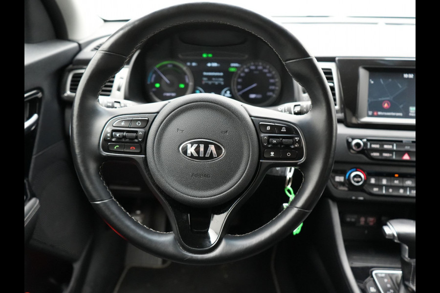 Kia Niro 1.6 GDi PHEV DynamicLine Plug In Hybrid 141pk Dealer O.H PHEV | Adaptive Cruise | Lederen Sportstoelen Verwarmd | Camera | Apple Carplay | Blis | Navigatie | Stuur Verwarmd |