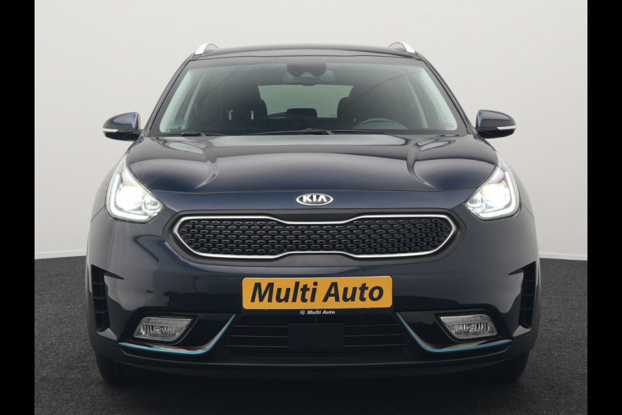 Kia Niro 1.6 GDi PHEV DynamicLine Plug In Hybrid 141pk Dealer O.H PHEV | Adaptive Cruise | Lederen Sportstoelen Verwarmd | Camera | Apple Carplay | Blis | Navigatie | Stuur Verwarmd |