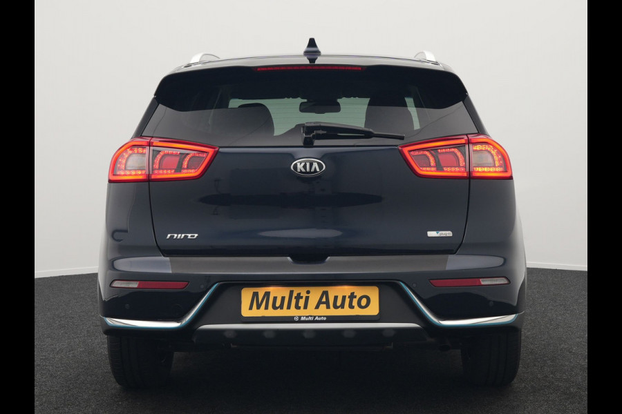 Kia Niro 1.6 GDi PHEV DynamicLine Plug In Hybrid 141pk Dealer O.H PHEV | Adaptive Cruise | Lederen Sportstoelen Verwarmd | Camera | Apple Carplay | Blis | Navigatie | Stuur Verwarmd |