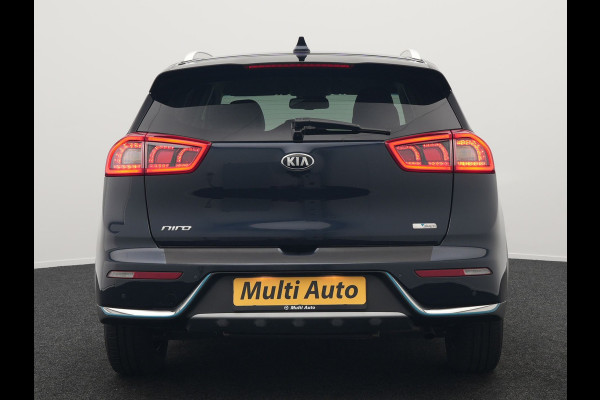 Kia Niro 1.6 GDi PHEV DynamicLine Plug In Hybrid 141pk Dealer O.H PHEV | Adaptive Cruise | Lederen Sportstoelen Verwarmd | Camera | Apple Carplay | Blis | Navigatie | Stuur Verwarmd |