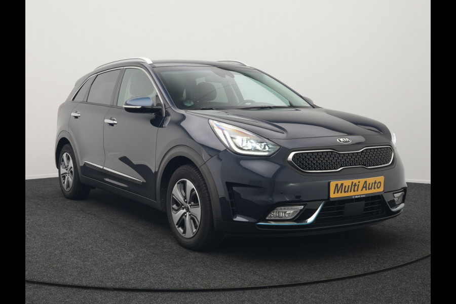 Kia Niro 1.6 GDi PHEV DynamicLine Plug In Hybrid 141pk Dealer O.H PHEV | Adaptive Cruise | Lederen Sportstoelen Verwarmd | Camera | Apple Carplay | Blis | Navigatie | Stuur Verwarmd |
