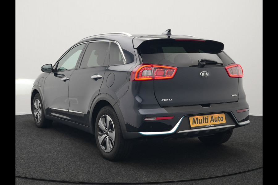 Kia Niro 1.6 GDi PHEV DynamicLine Plug In Hybrid 141pk Dealer O.H PHEV | Adaptive Cruise | Lederen Sportstoelen Verwarmd | Camera | Apple Carplay | Blis | Navigatie | Stuur Verwarmd |