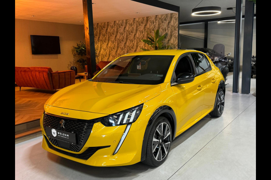 Peugeot 208 1.2 PureTech GT-Line Sport Garantie Carplay Sfeer LED Camera Cruise Clima Leder Navi Rijklaar