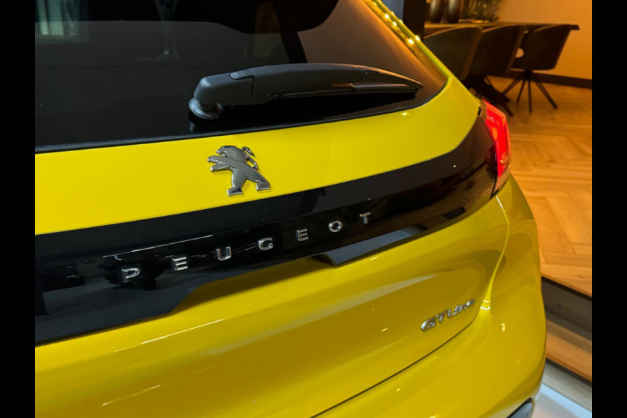Peugeot 208 1.2 PureTech GT-Line Sport Garantie Carplay Sfeer LED Camera Cruise Clima Leder Navi Rijklaar