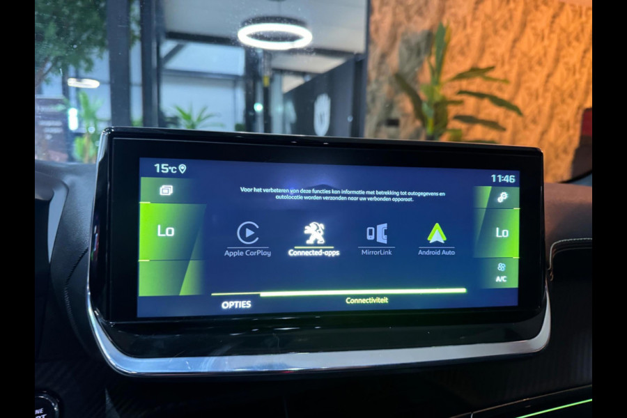Peugeot 208 1.2 PureTech GT-Line Sport Garantie Carplay Sfeer LED Camera Cruise Clima Leder Navi Rijklaar