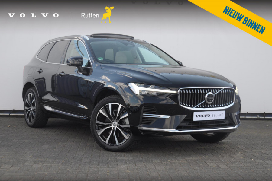 Volvo XC60 T6 350PK Automaat AWD Plus Bright Apple Carplay / Adaptive cruise control / Panorama dak / parkeersensoren met 360 camera / BLIS / Harman kardon audio / Stoelventilatie / Elektrisch bedienbare bestuurderstoel met geheugen / Keyless Entry / Elektrische achterklep