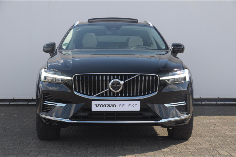 Volvo XC60 T6 350PK Automaat AWD Plus Bright Apple Carplay / Adaptive cruise control / Panorama dak / parkeersensoren met 360 camera / BLIS / Harman kardon audio / Stoelventilatie / Elektrisch bedienbare bestuurderstoel met geheugen / Keyless Entry / Elektrische achterklep