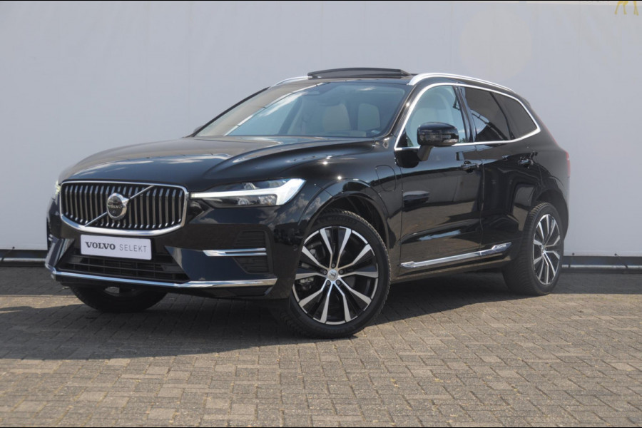 Volvo XC60 T6 350PK Automaat AWD Plus Bright Apple Carplay / Adaptive cruise control / Panorama dak / parkeersensoren met 360 camera / BLIS / Harman kardon audio / Stoelventilatie / Elektrisch bedienbare bestuurderstoel met geheugen / Keyless Entry / Elektrische achterklep