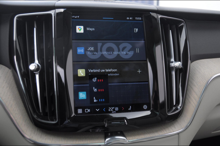 Volvo XC60 T6 350PK Automaat AWD Plus Bright Apple Carplay / Adaptive cruise control / Panorama dak / parkeersensoren met 360 camera / BLIS / Harman kardon audio / Stoelventilatie / Elektrisch bedienbare bestuurderstoel met geheugen / Keyless Entry / Elektrische achterklep