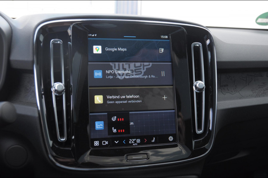 Volvo C40 Single Motor Extended Range Plus 82 kWh / Adaptive cruise control   / Pilot assist / BLIS / Stoel en stuur verwarming / Elektrische achterklep / Parkeersensoren met camera / Google infotainment