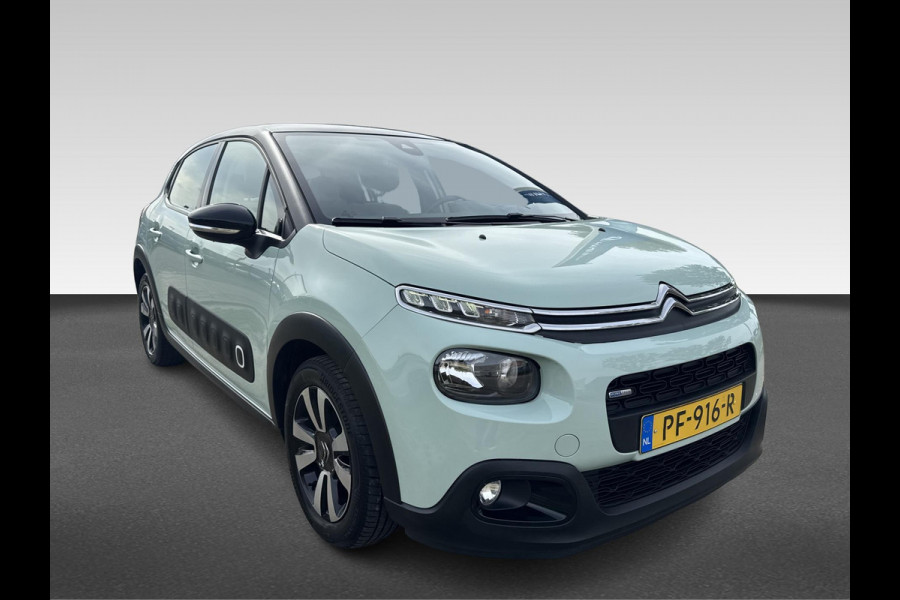Citroën C3 1.2 PureTech S&S Shine KEURIGE STAAT // MINT GROEN // VINTAGE