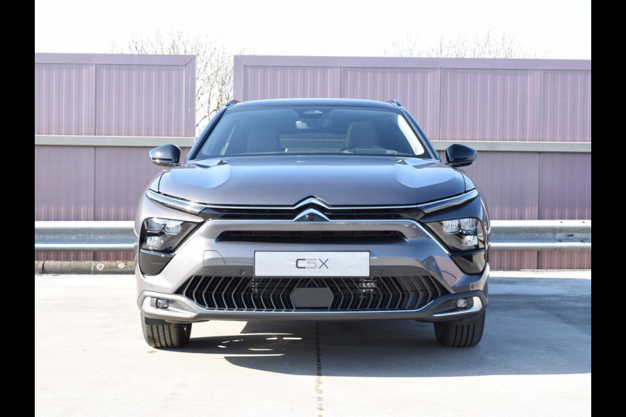 Citroën C5 X 1.6 Plug-in Hybrid 225 Max MASSAGE STOELEN | SCHUIFKANTELDAK | 360 CAMERA MET SENSOREN | NAVIGATIE | CARPLAY | UIT VOORRAAD LEVERBAAR Citroën C5 X 1.6 Plug-in Hybrid 225 Max MASSAGE STOELEN | SCHUIFKANTELDAK | 360 CAMERA MET SENSOREN | NAVIGATIE | CARPLAY | UIT VOORRAAD LEVERBAAR