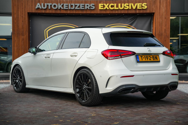 Mercedes-Benz A-Klasse 250 Premium Plus AMG Panodak Widescreen Ambient Adaptive Cruise Leer Alcantara Stoelverw.