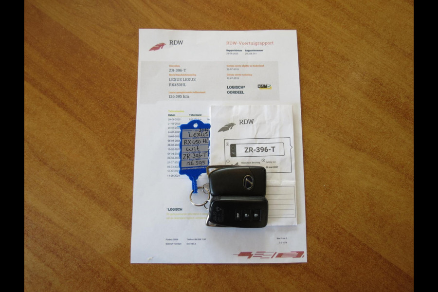 Lexus RX 450hL 4WD Premium 7-PERSOONS | ORG NEDERLANDS | STOELVERKOELING | SCHUIFDAK | LEDER | HUD | AFN TREKHAAK | DAB | ACC |