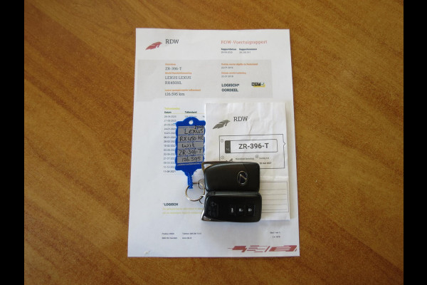 Lexus RX 450hL 4WD Premium 7-PERSOONS | ORG NEDERLANDS | STOELVERKOELING | SCHUIFDAK | LEDER | HUD | AFN TREKHAAK | DAB | ACC |